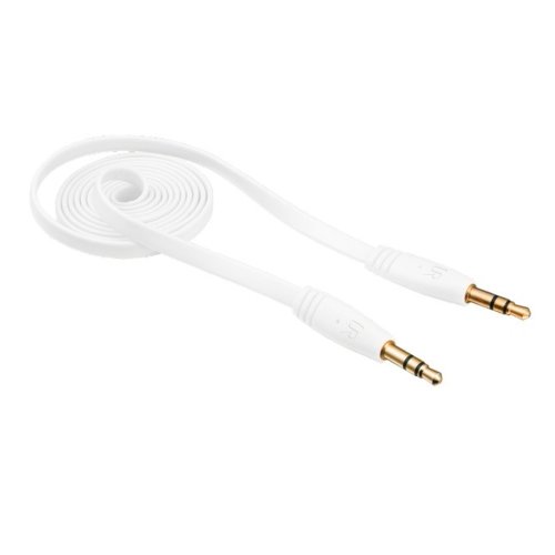 Trust UrbanRevolt Flat Audio Cable 1m - white