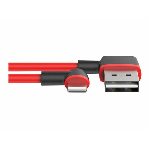 Unitek Kabel USB2.0 - Lightning 1.0m, M/M, kątowy; C4047RD