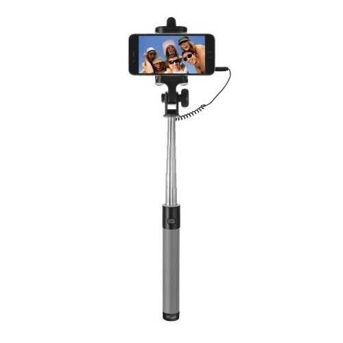 Trust Foldable Selfie Stick - czarny
