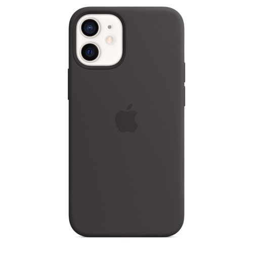 Etui silikonowe Apple do iPhone 12 mini MagSafe Czarne