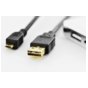Kabel USB ASSMANN 2.0, typ A - B micro, 1,0m dwustronny;