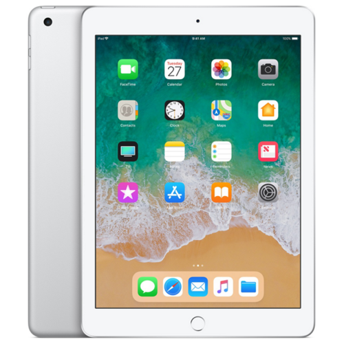 Apple iPad Wi-Fi 128GB - Silver MR7K2FD/A (New 2018)