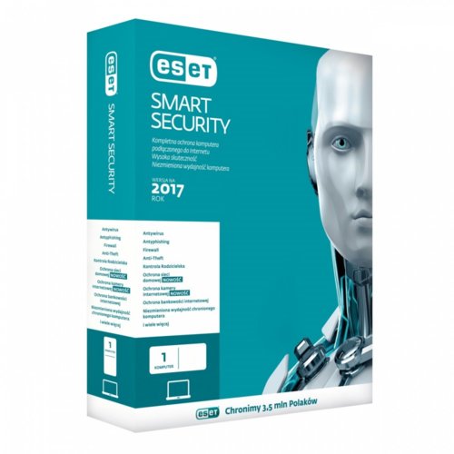 Program antywirusowy ESET Smart Security PL Box 1U 2Y