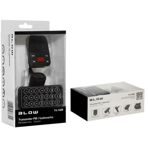 BLOW Transmiter FM USB + ładowarka 2,1 A