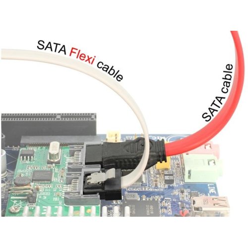 Kabel SATA Delock DATA III 0.1m Flexi Delock