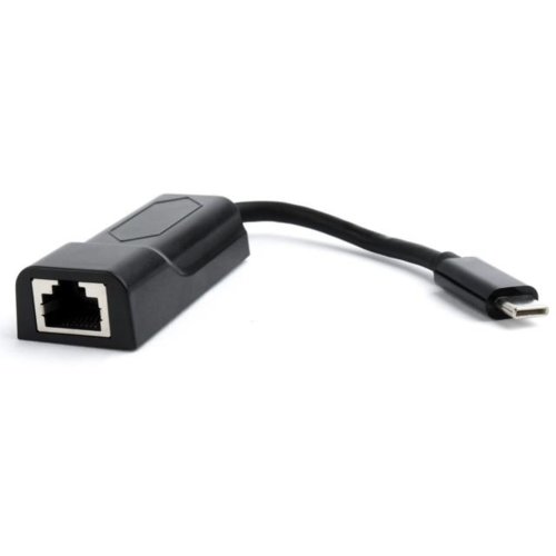 Gembird Adapter USB Typ-C do LAN Gigabit czarny