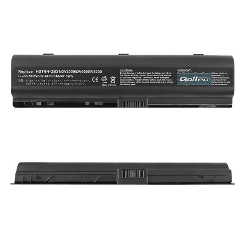 Bateria Qoltec do HP DV2000, 4400mAh, 10.8-11.1V