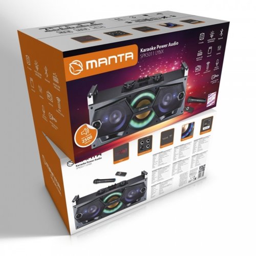 Manta Głośnik Karaoke Speaker Box LYNX SPK5011