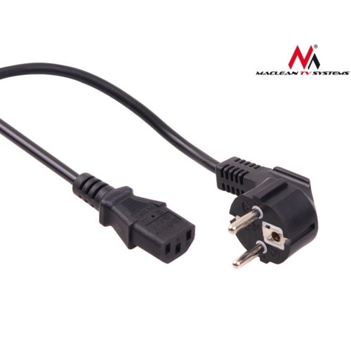 Maclean Kabel zasilający 3 pin 5M wtyk EU MCTV-801