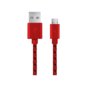 Kabel USB ESPERANZA Micro USB 2.0 A-B M/M OPLOT 1,0m | czerwony