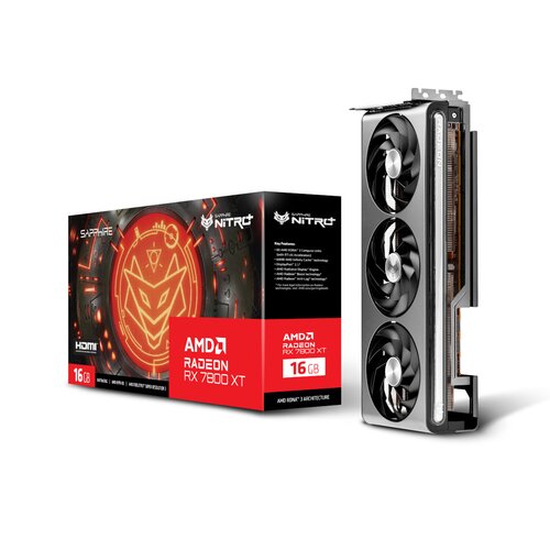 Karta graficzna Sapphire Nitro+ AMD Radeon RX 7800 XT 16GB