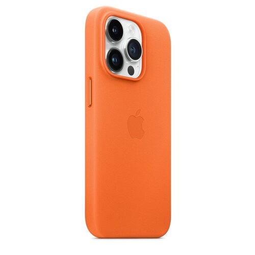 Skórzane etui do iPhone 14 Pro Apple Pomarańczowy