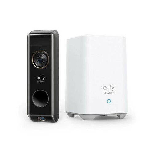 Wideomofon Eufy video doorbell dual z kamerą 2K