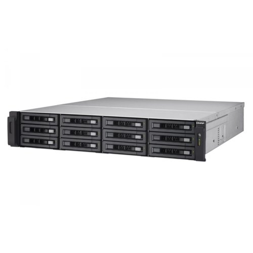 QNAP TS-EC1280U-E3-4GE-R2 12x0HDD 4GB 3.5GHz 4xLAN 4xUSB3.0 4xUSB2.0