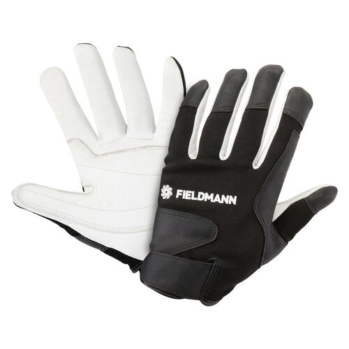 Rękawice ogrodowe Fieldmann FZO 7010 czarno-białe