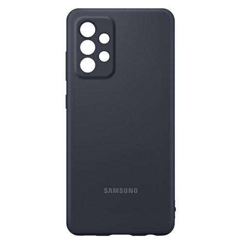 Etui Samsung Silicone Cover do Galaxy A52 Czarny