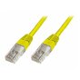 Patch cord DIGITUS UTP kat. 5e 1m PVC żółty