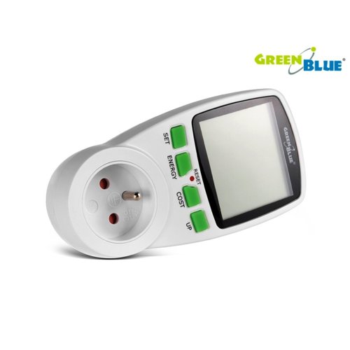 GreenBlue Miernik Watomierz GB-202 Do pomiaru mocy pobier