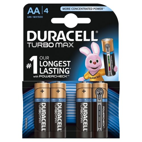 Duracell Baterie Turbo AA/LR6 4szt. blister