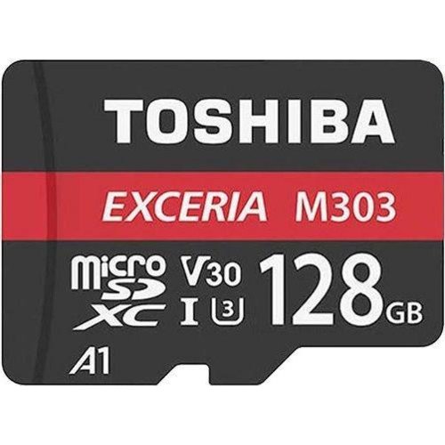TOSHIBA microSD 128GB M303 UHS-I U3+ ADAPTER