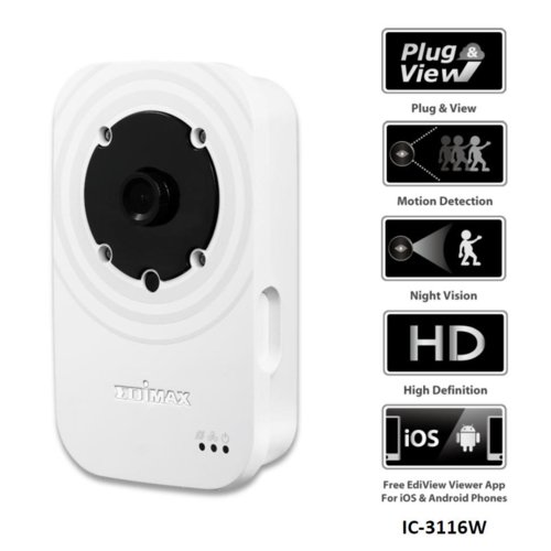 Edimax Technology IC-3116W Kamera IP WiFi 720p MJPEG