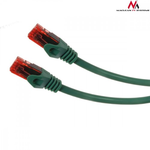 Maclean Kabel patchcord cat6 2m zielony MCTV-302G