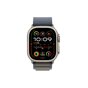 Smartwatch Apple Watch Ultra 2 GPS + Cellular koperta tytanowa 49mm + opaska Alpine niebieska L