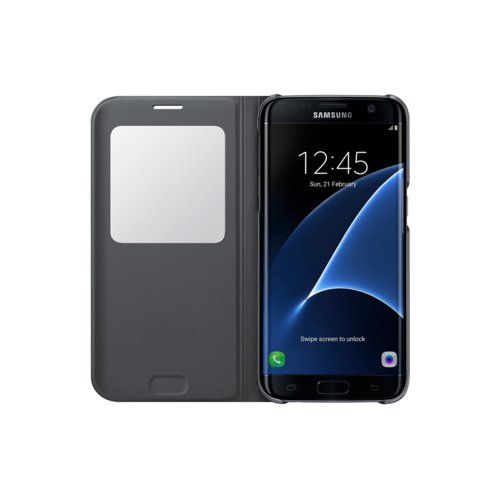 Etui Samsung S View Cover do Galaxy S7 edge Black EF-CG935PBEGWW