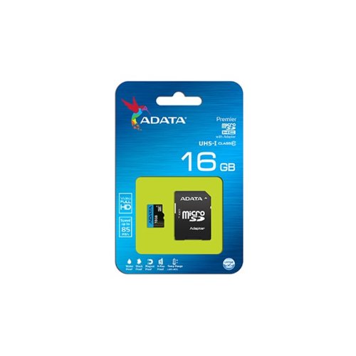 Adata microSD Premier 16GB UHS1/CL10 85/25MB/s+adapter