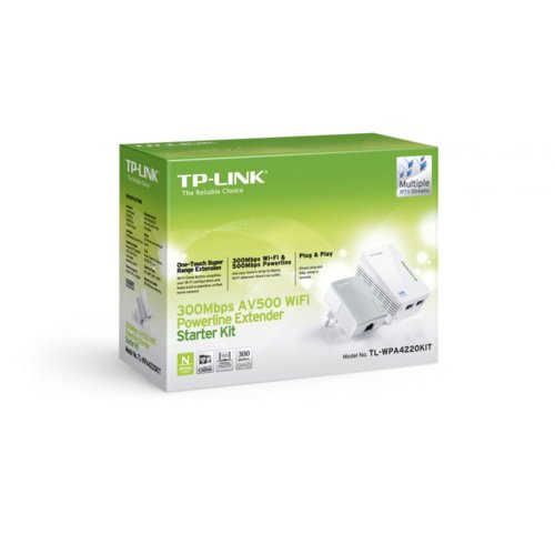 TP-Link Transmiter AV500 Powerline WiFi Extender 2 pack