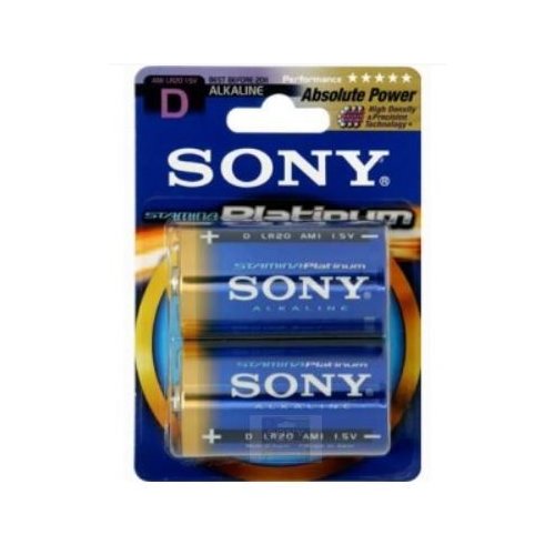 Sony Bateria LR20 Stamina Platinium blister 2szt.