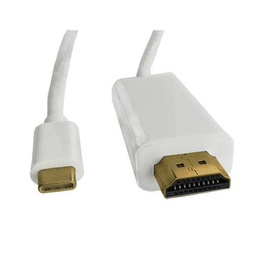 Qoltec Kabel DisplayPort Alternate mode | USB 3.1 typC męski / HDMI    męski | 4Kx2K | 1m