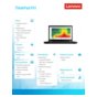 Laptop Lenovo ThinkPad P51 20HH0019PB W10P i7-7820HQ/8GB/256GB/M1200M/15.6" FHDAG LED Blk/3YRS OS