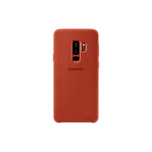 Etui Samsung Alcantara Cover do Galaxy S9+ czerwone