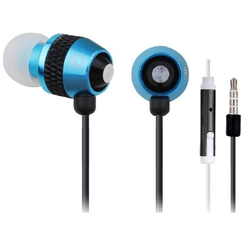Słuchawki Gembird MHS-EP-002 + mikrofon, niebieskie