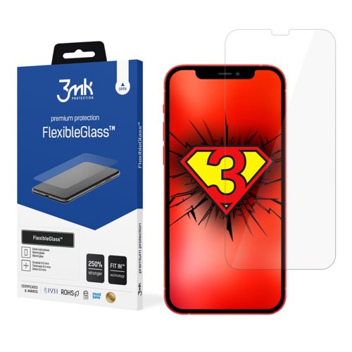 Szkło hybrydowe 3MK FlexibleGlass iPhone 12 Pro Max 6,7"