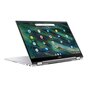 Laptop ASUS Chromebook Flip C436 | Core™ i5-10210U | 256 GB | 8 GB ChromeOS srebrny