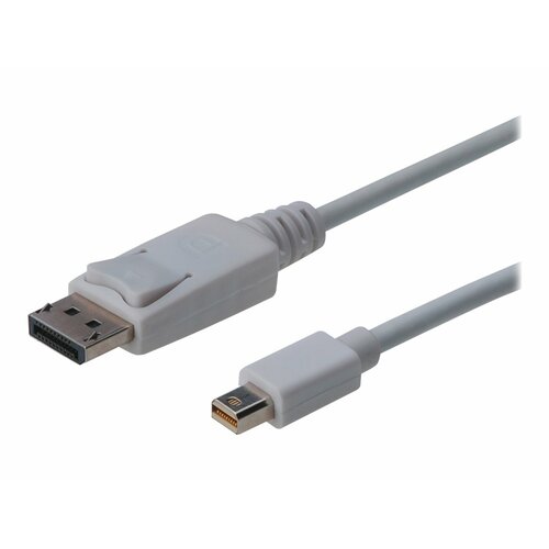Kabel DisplayPort ASSMANN DP/M-DPmini /M, 1.1a biały, 3m