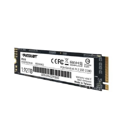 Dysk SSD Patriot P310 1.92TB M.2 2280 PCI-E x4 Gen3 NVMe