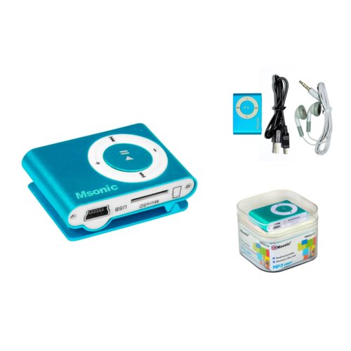 Msonic odtwarzacz MP3 MM3610B niebieski