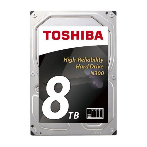 Dysk Toshiba N300 HDWN180UZSVA 3,5' 8TB SATA - NAS BULK