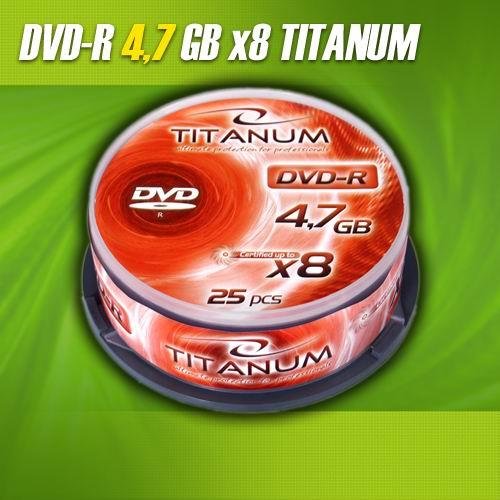 DVD-R TITANUM CAKE 25 16X 4,7GB