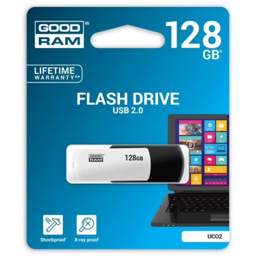 GOODRAM COLOUR BLACK&WHITE 128GB USB2.0