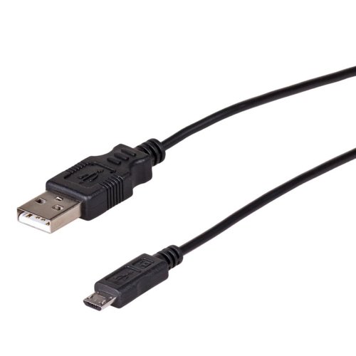 Kabel USB 2.0 Akyga AK-USB-01 USB A/M - microUSB B/M 1.8m czarny