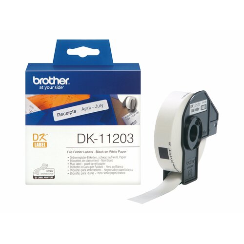 Brother Etyk.papierowe DK11203 (17x87mm)300 szt.