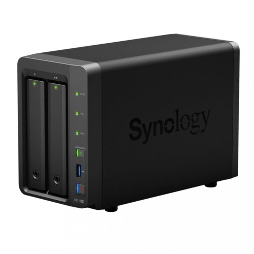 Synology DS718+ 2x0HDD 2GB Celeron 4x1.5Ghz (up 2.3Ghz) eSata 3xUSB AES