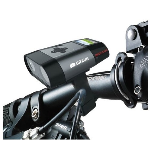 Braun Phototechnik Kamera sportowa Bike Cam + Lampa + Powerbank