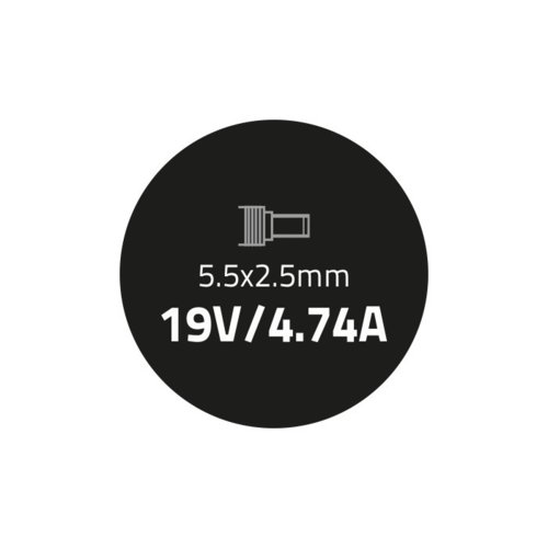 Zasilacz Qoltec do Lenovo 90W 19V 4.74A 5.5*2.5