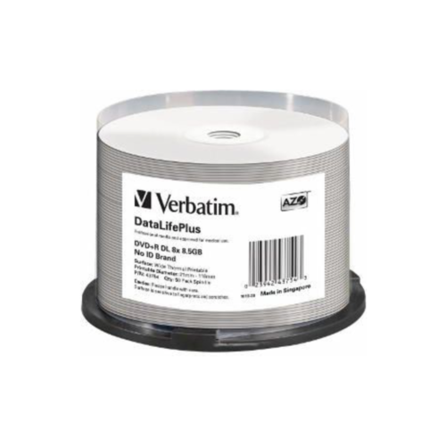 Płyty Verbatim DVD+R 43754 8.5 GB 50 sztuk