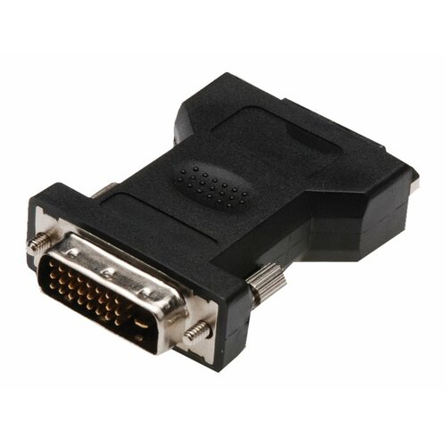 ASSMANN Adapter DVI-D DualLink Typ DVI-D (24+1)/DVI-I (24+5) M/Ż czarny